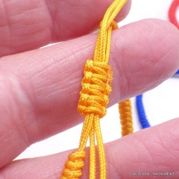 Authentique Bracelet Tibétain porte-bonheur béni Bracelets tibétains bouddhistes BTB1