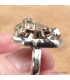 Grosse bague argent Pyrite dorée taille 56 Bijoux en Pyrite YM30.15