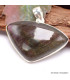 Labradorite pourpre pendentif argent triangulaire Bijoux en Labradorite TUV73.1