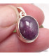 Pendentif Rubis Etoile africain oval Pendentifs pierres naturelles TUV35