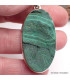 Grand Pendentif Malachite brute Pendentifs pierres naturelles PU81.2