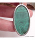Grand Pendentif Malachite brute Pendentifs pierres naturelles PU81.2