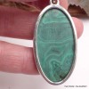 Grand Pendentif Malachite brute Pendentifs pierres naturelles PU81.2