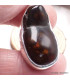 Pendentif Agate de Feu serti clos Bijoux en Agate de Feu BK30.7