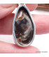 Pendentif Agate de Feu serti clos Bijoux en Agate de Feu BK30.7