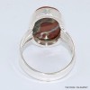 Bague ovale Obsidienne Peanut taille 62 Bijoux en Obsidienne Peanut BK99.6