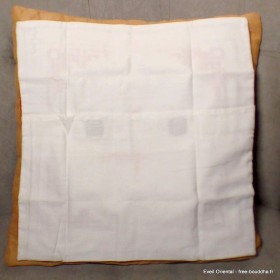 Housse de coussin brodé Noeud sans fin Housse de coussin bouddhiste HC5