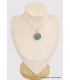 Pendentif bijou en Turquoise mohave sur Pyrite Bijoux en Turquoise BK72.5