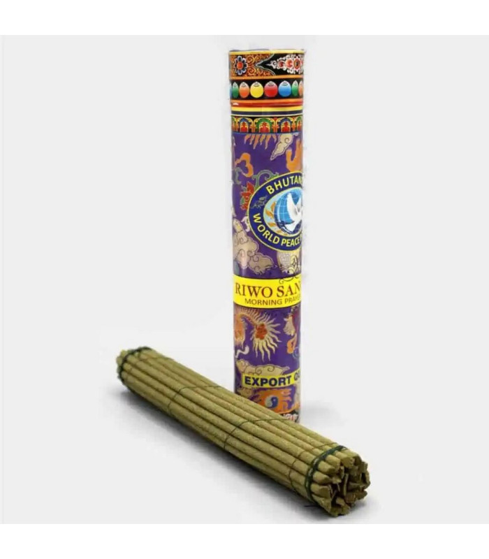 Encens bhoutanais Riwo Sangchoe rigide Objets rituels bouddhistes ENBT2
