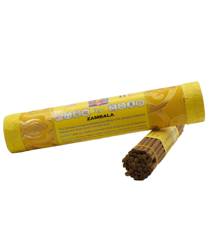 Encens bhoutanais Zambala rigide Objets rituels bouddhistes ENBT6