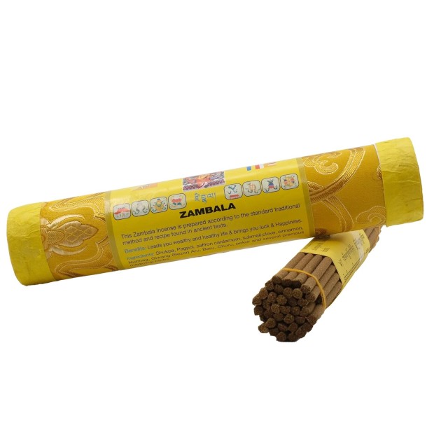 Encens bhoutanais Zambala rigide Objets rituels bouddhistes ENBT6