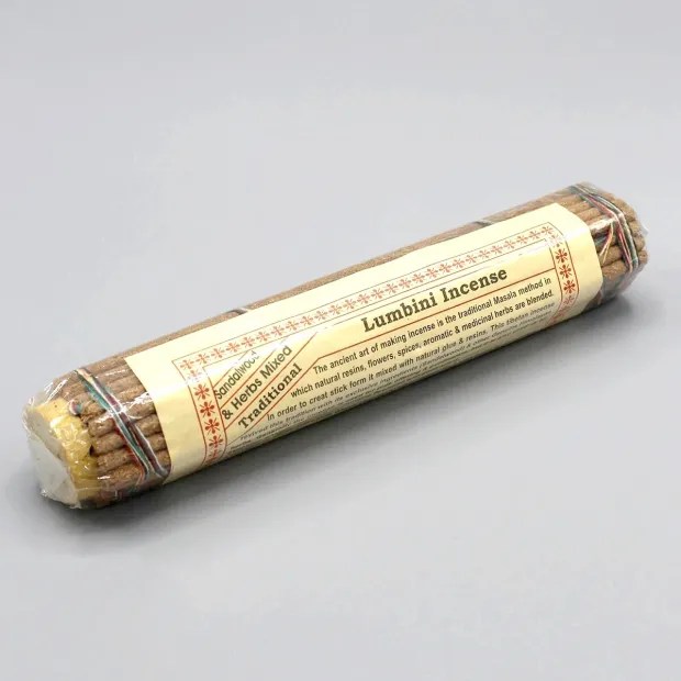 Encens tibétain de purification Lumbini - artisanat népalais - Encens tibétains, accessoires