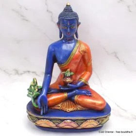 Statuette Bouddha de Médecine 22 cm - Objets rituels bouddhistes