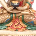 Statuette bouddhiste style antique Bouddha Amitabha 20 cm - Statuettes bouddhistes tibétaines artisanales