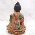 Statuette bouddhiste style antique Bouddha Amitabha 20 cm - Statuettes bouddhistes tibétaines artisanales