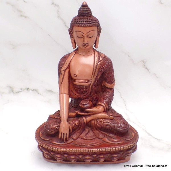 Statuette Bouddha Sakyamouni  21 cm 