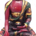 Statuette bouddhiste antique Bouddha Sakyamouni 20 cm - Statuettes bouddhistes tibétaines artisanales