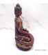 Statuette antique Bouddha Sakyamouni 20 cm Statuettes Bouddhistes STABM13