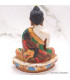 Statuette colorée Bouddha Amitabha 14 cm Statuettes Bouddhistes STABM14