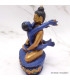 Statuette Bouddha Shakti bleu et or 13 cm Statuettes Bouddhistes SHAKTI22