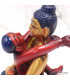 Statuette Bouddha Shakti rouge et or 13 cm Statuettes Bouddhistes SHAKTI23