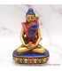 Statuette Bouddha Shakti rouge et or 13 cm Statuettes Bouddhistes SHAKTI23
