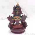 Tara Verte statuette bouddhiste 15 cm - Artisanat Tibétain - Statuettes bouddhistes tibétaines artisanales