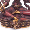 Statuette bouddhiste Tara verte antique 15 cm - Artisanat Tibétain - Statuettes bouddhistes tibétaines artisanales