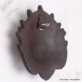 Petit masque en résine Mahakala / Bhairava Statuettes Bouddhistes CHEP3