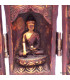 Temple bouddhiste de voyage antique 12 cm Statuettes Bouddhistes TEMP1