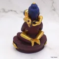 Statuette bouddhiste bouddha Shakti 13 cm bordeau or - Statuettes bouddhistes tibétaines artisanales