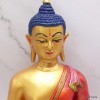 Statuette Bouddha de Médecine 22 cm or fin Statuettes Bouddhistes STABM15