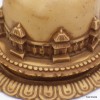 Stupa tibétain patine naturelle forme dôme 19 cm Objets rituels bouddhistes STUR2