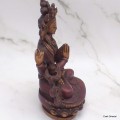 Statuette Chenrezi 4 bras patine antique 16 cm Statuettes Bouddhistes CHEN17