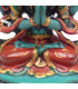 Statuette divinité bouddhiste 4 bras 15 cm Statuettes Bouddhistes CHEN18