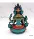 Statuette divinité bouddhiste 4 bras 15 cm Statuettes Bouddhistes CHEN18