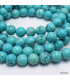 Mala de prières en véritables Turquoise du Tibet Mala tibétain 108 perles MALATT
