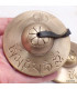 Tingshas tibétaines antiques mantra de Cherezi 7,6 cm Tingsha tibétaine cymbales TPN1