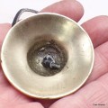 Tingshas tibétaines pétales de fleurs 4,6 cm Tingsha tibétaine cymbales TPN5