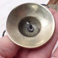 Tingshas tibétaines cymbales fleurs 4,7 cm Tingsha tibétaine cymbales TPN6