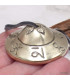 Tingshas tibétaines cymbales mantra bouddhiste 4,7 cm Tingsha tibétaine cymbales TPN7