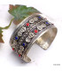 Bracelet tibétain 2 rangs de dorjés Bracelets tibétains bouddhistes BTT19