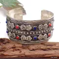 Bracelet tibétain 2 rangs de dorjés - Bracelets tibétains bouddhistes