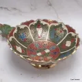 Bol d'offrande laiton émaillé 16 cm plusieurs coloris - Bols d'offrandes bouddhistes