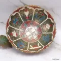Bol d'offrande laiton émaillé 16 cm plusieurs coloris - Bols d'offrandes bouddhistes