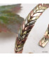 Bracelet tibétain torsadé 3 couleurs Bracelets tibétains bouddhistes BTA2