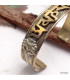 Bracelet Tibétain Mantra métal et laiton Bracelets tibétains bouddhistes NBR3