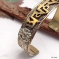 Bracelet Tibétain Mantra métal et laiton Bracelets tibétains bouddhistes NBR3