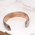 Bracelet tibétain authentique torsadé cuivre et laiton - Bijoux en Cuivre
