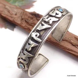 Bracelet Tibétain filigrane Mantra de Chenrezi-p - Bracelets tibétains bouddhistes